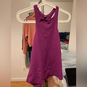 Lululemon Simply Bare Tank Size 6 Purple Nulu